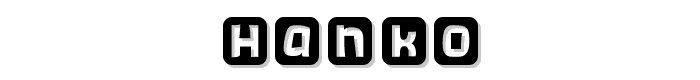 hanko font