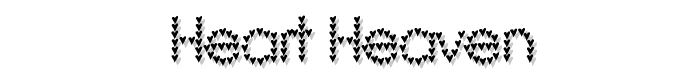 heart%20heaven font