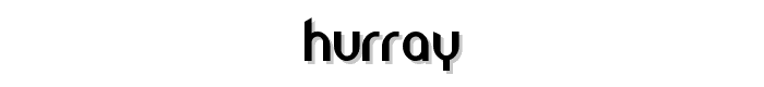 hurray font