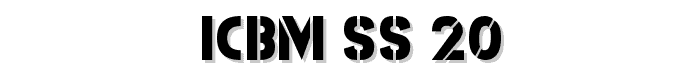 ICBM%20SS-20 font