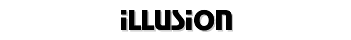 Illusion font