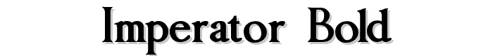 Imperator%20Bold font