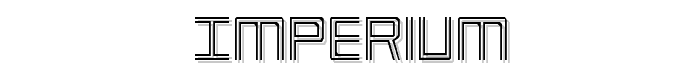 Imperium font