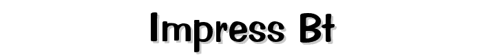 Impress%20BT font