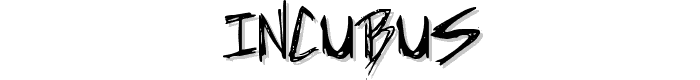 Incubus font