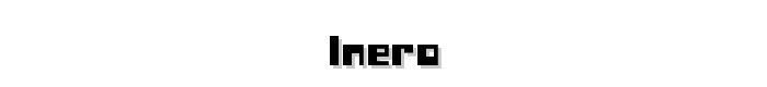 Inero font