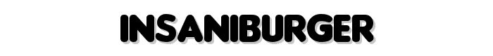 Insaniburger font