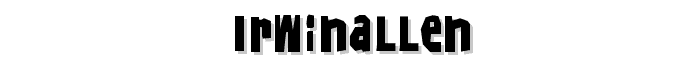 IrwinAllen font