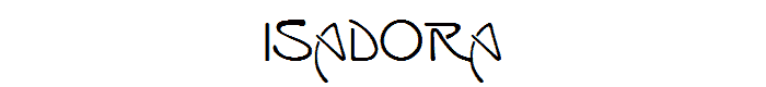 Isadora font