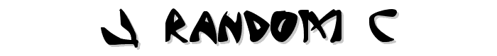 J%20Random%20C font