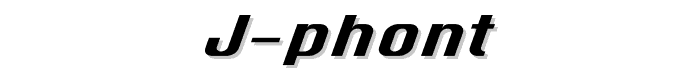 J%20Phont font