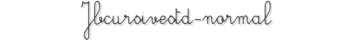 JBCursiveStd%20Normal font