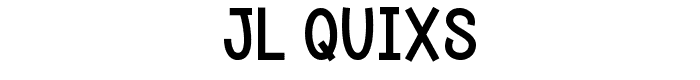 JL%20Quixs font