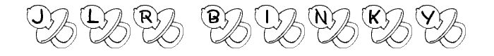 JLR%20Binky font