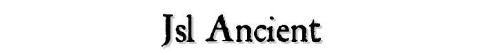 JSL%20Ancient font