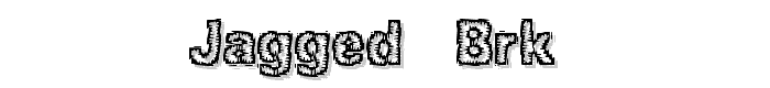 Jagged%20%28BRK%29 font