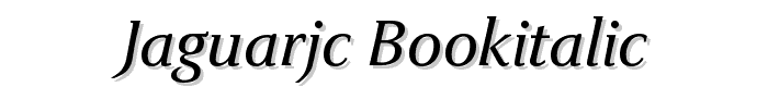 JaguarJC%20BookItalic font