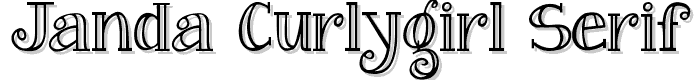 Janda%20Curlygirl%20Serif font