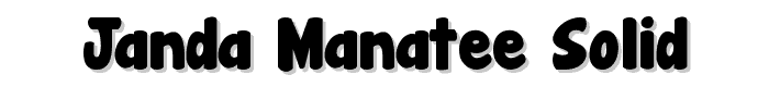 Janda%20Manatee%20Solid font