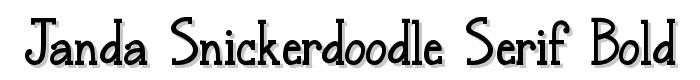 Janda%20Snickerdoodle%20Serif%20Bold font