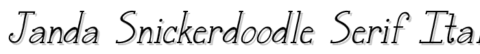 Janda%20Snickerdoodle%20Serif%20Italic font