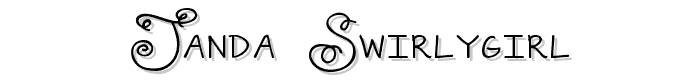 Janda%20Swirlygirl font