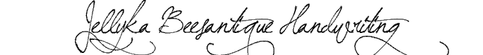 Jellyka%20BeesAntique%20Handwriting font