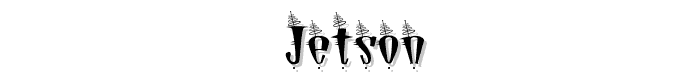 Jetson font