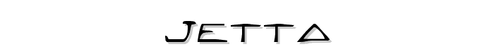 Jetta font