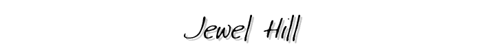 Jewel%20Hill font