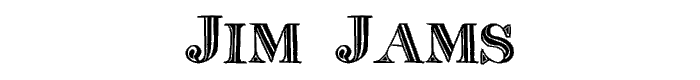 Jim%20Jams font