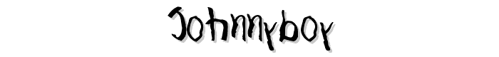 JohnnyBoy font