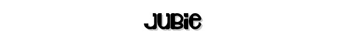 Jubie font