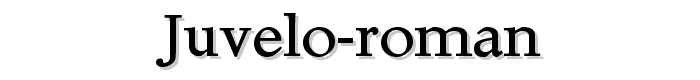 Juvelo%20Roman font