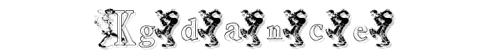 KGDANCE font