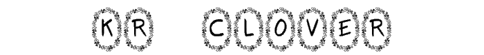 KR%20Clover font