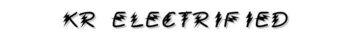 KR%20Electrified font