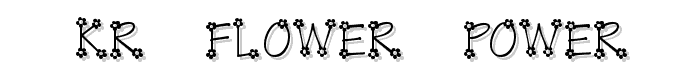 KR%20Flower%20Power font