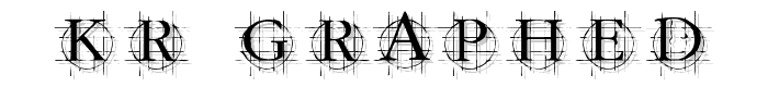 KR%20Graphed font