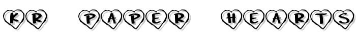 KR%20Paper%20Hearts font