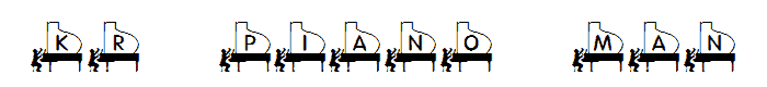 KR%20Piano%20Man font