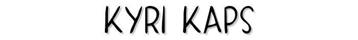 KYRI%20KAPS font