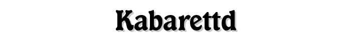 KabarettD font