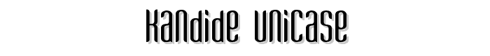 Kandide%20Unicase font