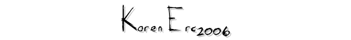 Karen_erc_2006 font