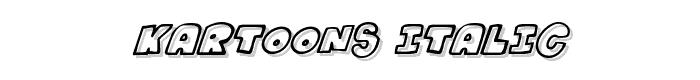 Kartoons%20Italic font