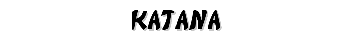 Katana font