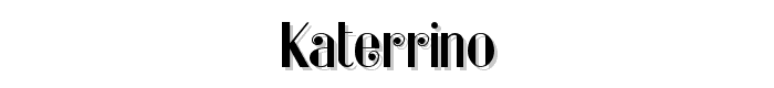 KaterRino font