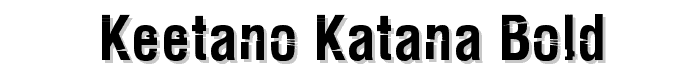 Keetano%20Katana%20Bold font