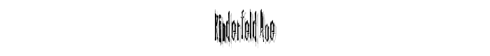 Kinderfeld%20AOE font